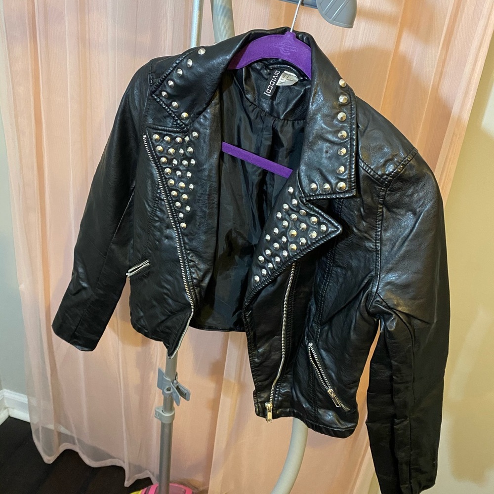 Black H&M studded jacket